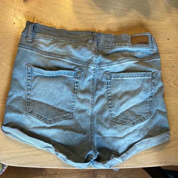 Garage Super Soft High Rise Denim Shorts - Picture 2 of 7